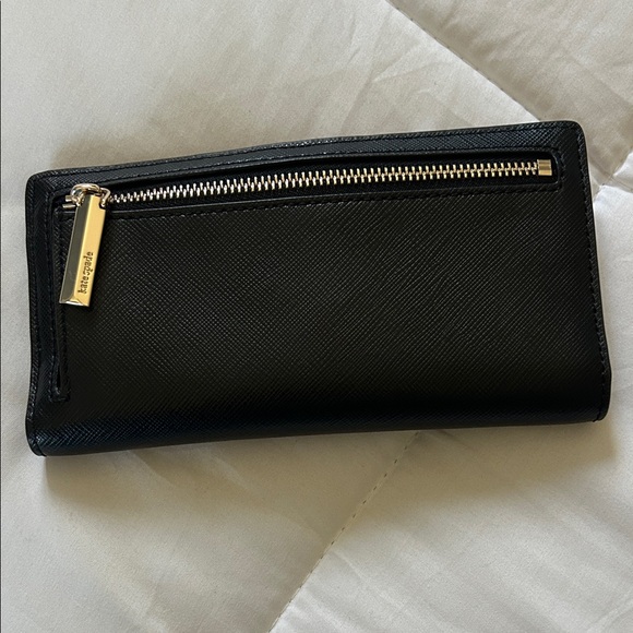 Kate Spade Black Snap Closure Wallet - Picture 3 of 3